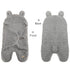 BlueSnail Newborn Receiving Blanket Baby Sleeping Wrap Swaddle(0-3M, 8-13lbs,Light Gray)...