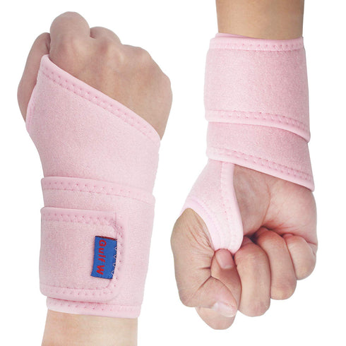 2Pack Version Profession Wrist Support, Adjustable Strap Reversible Wrist Brace for Sports Protecting/Tendonitis Pain Relief/Carpal Tunnel/Arthrit...
