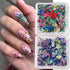 2 Box Dried Flowers Nail Art Stickers Natural Dried Flower Nail Decals 3D Colorful Dry Flowers Design Nail Art Supplies Mini Dried Floral Nail Sti...