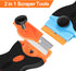 2PACK Razor Blade Scraper, 2-in-1 Scraper Tool with 12Pcs Plastic Blades and 7Pcs Metal Blades, Multi-Purpose Cleaning Razor Scraper for Decals, S...