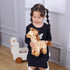 Apricot Lamb Toys Plush Brown Grassland Giraffe Stuffed Animal Soft Cuddly Perfect for Child (Brown Giraffe,12 Inches)...
