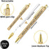 Jxueych 7 Pcs Funny Ballpoint Pen Set Gift for Coworker, Days of The Week Daily Glitter Pen, Black Ink Medium Point 1.0 Mm Smooth Writing...