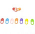 60Pcs Colorful Knitting Markers Crochet Clips Crochet Pins Bulk Stitch Markers Locking Stitch Knitting Place Markers DIY Craft Plastic Safety Pins...