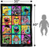 LOGOVISION Sesame Street Lightweight Baby Blanket, 30"X40", Hand Drawn Squares Unisex for Infants Girls & Boys...