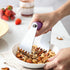 Spring Chef Large Purple Dough Blender For Baking, Heavy Duty Dough Cutter Tool, Stainless Steel Puff Pastry Cutter Tool with Sharp Blades, Dishwa...