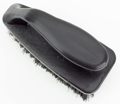 SPARTA Heavy Duty Scrub Brush, Hand Brush with Iron Shape Handle Design for Scrubbing Kitchen Pots and Pans or Bathroom Sink and Shower, 6 Inches,...