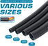 Nippon America 3/4" X 20 ft Split Wire Loom Flex-Guard Convoluted Tubing (LM-34-20), Protective Split Cable Sleeves for Automotive Home Industrial...