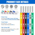 22 Gauge Electrical Wire Cable-HuLuWa 22 AWG Hook up Wire Kit 6 Colors(26.25Feet Each) Stranded Tinned Copper Wire for DIY,Lamps,Household Applian...