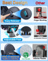 ?Military-Grade Stable Suction? Cell Phone Holder for Car,?Flexible Telescopic Arm? 360° Rotatable Stand Dashboard Windshield Cellphone Mount for ...