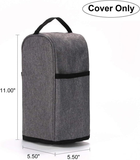 Can Opener Cover, Dust Cover for Cuisinart and Hamilton Beach Electric Can Opener, Dust and Fingerprint Protection, Machine Washable, Gray (Cover ...