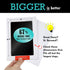 Large Inkless Pet Paw Print Kit | Clean-Touch Ink Pads for Large Dogs | Keepsake Frames + Accessories by BabyMushroom...