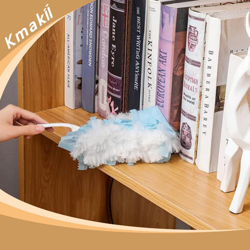 KMAKII Heavy Duty Dusters Refill Disposable Blue Duster Refills Bulk Disposable Dusters for Cleaning-40pack...