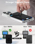 3-in-1 Magnetic Wallet with Phone Ring Stand, Compatible with Mag-Safe Wallet, Magnetic Privacy Flap, Phone Wallet with Phone Ring for iPhone 15/1...