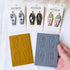 Keoker Polymer Clay Texture Sheets Halloween, Halloween Clay Texture Mat for Making Earrings Jewerly, Halloween Polymer Clay Earrings Tools (No. 4...