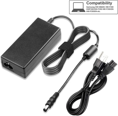 24V AC/DC Adapter Replacement for Samsung HW-JM37 HW-JM47 HW-J450 HW-J550 HW-K550 HW-J551 HW-K551 Soundbar HW-K450 HW-H7500 HW-H7501 HW-J355 HW-J3...