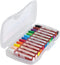Faber-Castell Blendable Oil Pastels In Durable Storage Case- 12 Vibrant Colors - Non-Toxic Pastels for Kids...