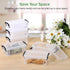 6 Pcs Mini Plastic Boxes, 5.5'' x 3'' x 1.8'' Small Clear Storage Containers with Locking Lids, Clear Plastic Organizers for Crafts, Stationery, J...