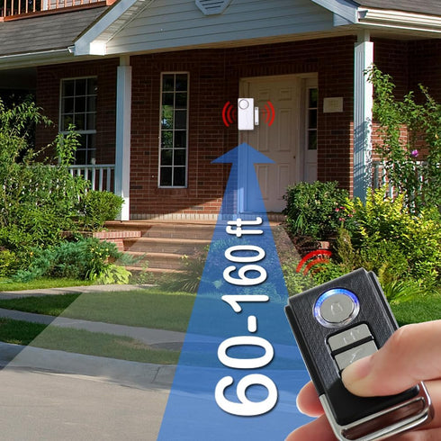 HENDUN Wireless Remote Door Alarm When Opened, Windows Open Alarms, Magnetic Security Sensor, Pool Safety for Kids, Alzheimer's Care...