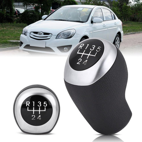 KIMISS Gear Shifter Knob, 5 Speed Car Gear Stick Shift Knob Head for Hyundai Accent 2011-2014...