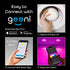 Geeni Prisma Drop 2700K-6500K Tunable and Dimmable BR30 LED Smart Light Bulb, RGBW Wifi Bulb, No Hub Required, Compatible with Alexa and Google As...