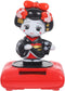 Kimono Solar Dancers Kimono Girl Sculpture Dashboard Dancing Solar Powered Car Japanese Kimono Doll Geisha Figurine Ornament Car Interior Decor Pu...