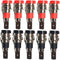 4mm Banana Jack Socket Female Adapter Panel Mount Binding Post for 4mm Banana Plug Connectors 10Pcs...