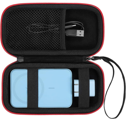 Case Compatible with Anker 621/622/633/321/324 Power Bank,Fit for Apple MagSafe Charger Battery Pack,Black(Case Only)......