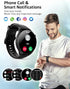 Kumi Smart Watch for Men, 1.43'' AMOLED Smartwatch, 24h Heart Rate Monitor, Sleep Monitor, 100+ Sport Modes, IP68 Waterproof Activity Tracker and ...