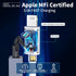?MFi Certified?iPhone 14 Fast Charger, Linocell 3Pack 20W USB-C PD Power Wall Charger Block+3Pack 6FT Type-C to Lightning Cable Compatible with fo...