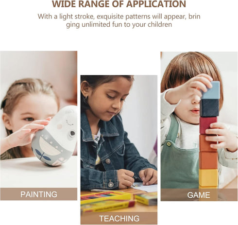 TOYANDONA 3 Pcs Soundboard Toy Traditional Matraca Educational Castanet Hand Percussion Practical Castanet Ratchet Noise Maker Castanet for Childr...