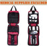 First Aid Kit Survival Backpack Emergency Trauma Kit EMT Medical Pouch Outdoor Tactical Gear Set Organizer Military Grade Rip-Away Molle Pouch Bag...