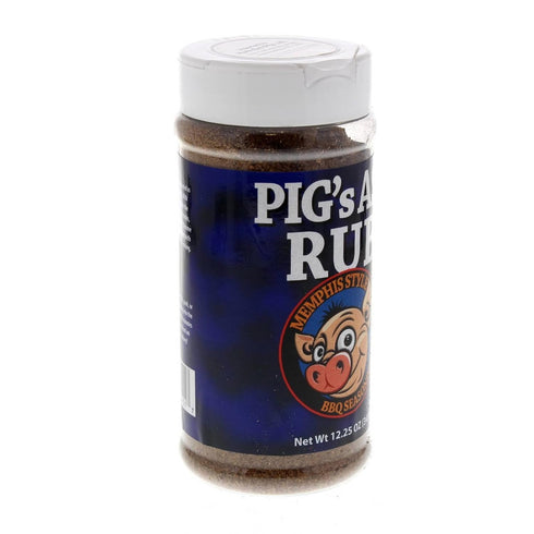 Pig's Ass Rub Memphis Style BBQ Seasoning 12.25 ounce Bottle...