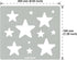 Aleks Melnyk No.206 Metal Stencil for Jewelry, Shape Earring Star Cutouts Stencil, Lapidary Template for Cabochons, Jewelry making Templates, Brac...