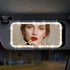 Car Sun Visor Vanity Mirror Rechargeable LED Light Makeup Mirror for Car with 3 Light Modes Innovative Car Mirror Accessories...