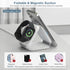 3 in 1 Magnetic Foldable Wireless Charger, Ankilo Wireless Charging Station for Travel, Compatible with iPhone 15/14//13/12, Apple Watch, AirPods ...