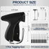 Quick Clothing Fixer, Speedy Tagging Gun for Clothes, Handheld Tag Attacher Gun with 10 Needles & 1000 Pcs Barbs Fasteners for Retail Hang Price F...