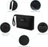 ORIA Waterproof Handbag with Lock, Black, for Travelers, Adults, Handbag...