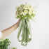 HUIHUANG Sage Green Ribbon 2 inch Double Face Green Satin Ribbon for Flower Bouquet Wrap, Dusty Sage Silk Satin Ribbon for Wedding Invitations, Gi...