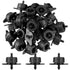 50 Pcs Drip Irrigation Emitters 1/4 Inch 1 GPH Water Tubing Irrigation Tubing Pressure Compensating Dripper Emitters System Drip Tip Constant Flow...