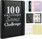 100 Envelopes Money Saving Challenge, A5 Money Saving Binder, Savings Challenges Book with Envelopes, for Fun Money Saving, Family, Budget Binder ...