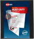 Avery Heavy Duty View 3 Ring Binder, 0.5" One Touch Slant Ring, Holds 8.5" x 11" Paper, 1 Black Binder (79381)...