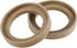 uxcell 4 Pcs Universal 3.5 Inch Speaker Subwoofer Mounting Spacer Rings Solid Wood Beige...