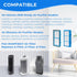 Ximoon HAPF30AT HEPA Filter Replacement for Holmes AER1 Ready Air Purifier Filters for Bionaire Air Cleaner Filter - 2 HEPA Filter + 4 Carbon Filt...