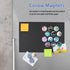 Round Fridge Magnets,Marble Glass Strong Refrigerator Magnetic, Perfect Surface Decoration and Cabinet Gift Set for Kitchen, Office Whiteboard, an...