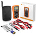 Neoteck Auto Ranging Digital Multimeter AC/DC Voltage Current Ohm Capacitance Frequency Diode Transistor Audible Continuity, Multi Tester with Bac...