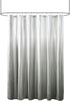 Madison Park Ara Shower Curtain, Seersucker Design Ombre Print, Modern Bathroom Decor, Machine Washable, Fabric Privacy Screen, 72x72, Grey...