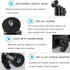 EXMAX Mini Ball Head 360 Degree Aluminum Alloy Body Rotating Swivel Mini Tripod Ball Head with 3/8" to 1/4" Screw Adapter for DSLR Camera Camcorde...