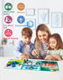 Magnetic Puzzles for Kids 2-4, Travel Puzzles Games for Kids Ages 3-5, Jigsaw Puzzle Book Activities Toy for Kids Boys Girls Ages 3 4 5 in Car, Le...