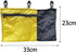 Hammock Organizer Bag Dangling Pouch, Portable Hammock Storage Bag Storage Container for Camping Climbing Hiking Outdoor Sports, Yellow...
