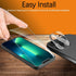 Ferilinso 3 Pack Screen Protector for iPhone 13 Pro with 2 Pack Tempered Glass Camera Lens Protector Phone Case Friendly Ultra Accessories Protect...